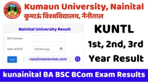 kumaun university result