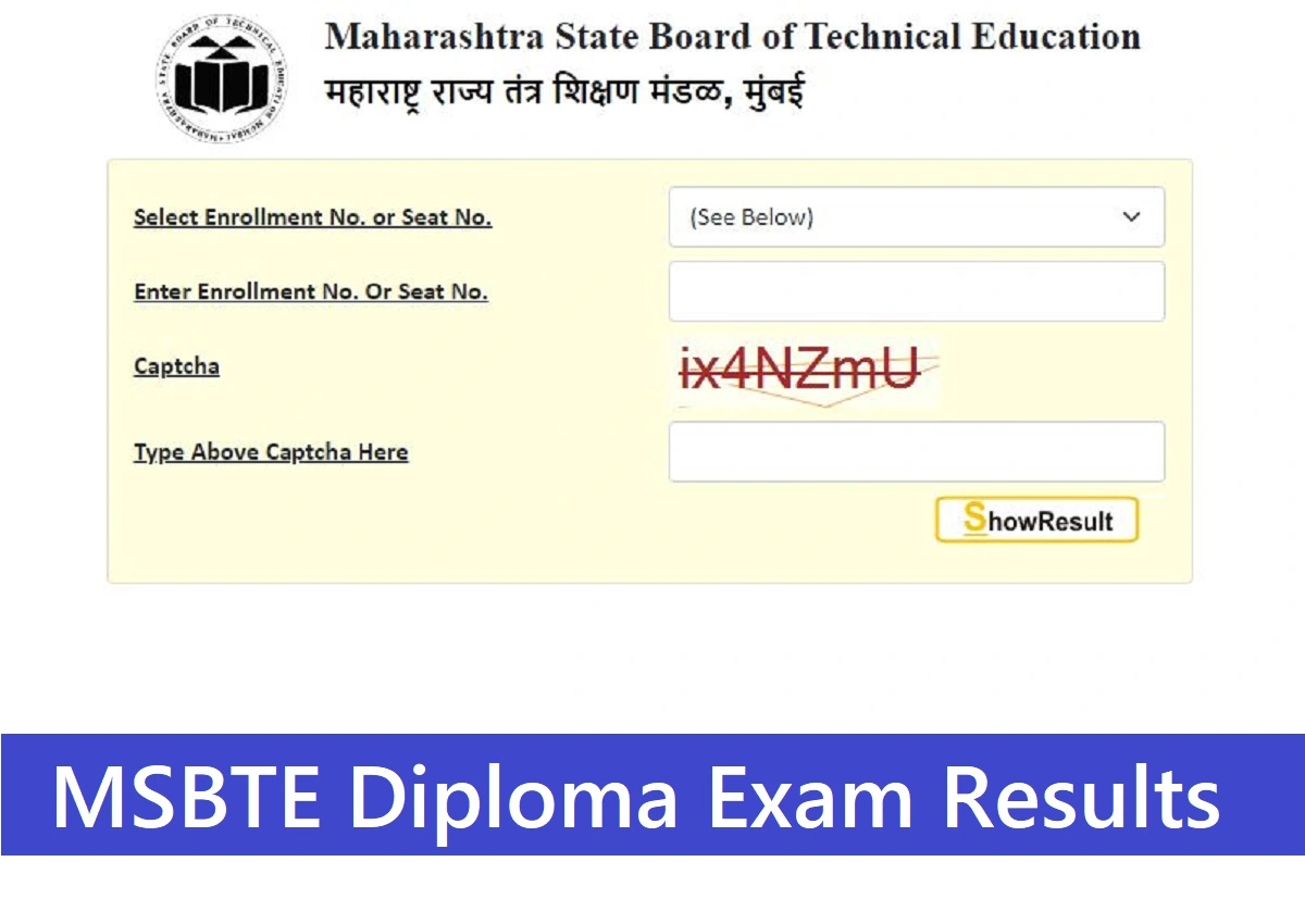 MSBTE Result 2024 MSBTE Diploma Summer & Winter Results