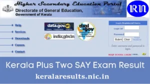 kerala plus two result