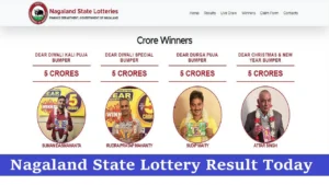 nagaland state lottery result