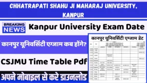 csjmu time table