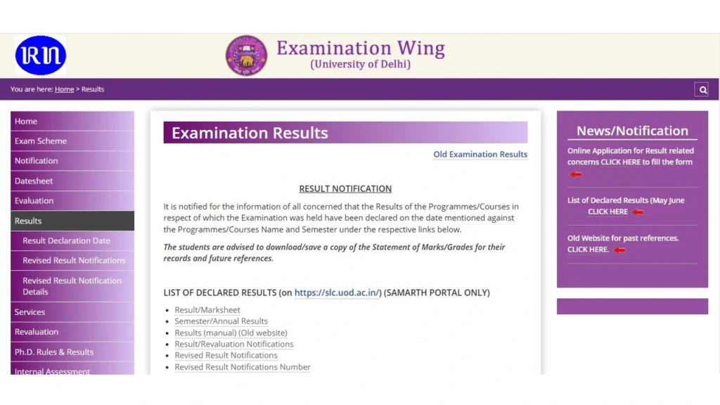 du ba 2nd year result