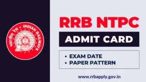 rrb ntpc admit card