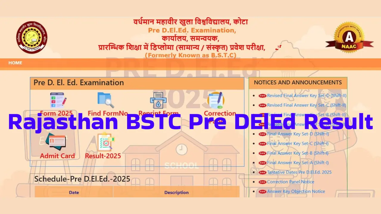 bstc result