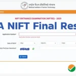 nift final result